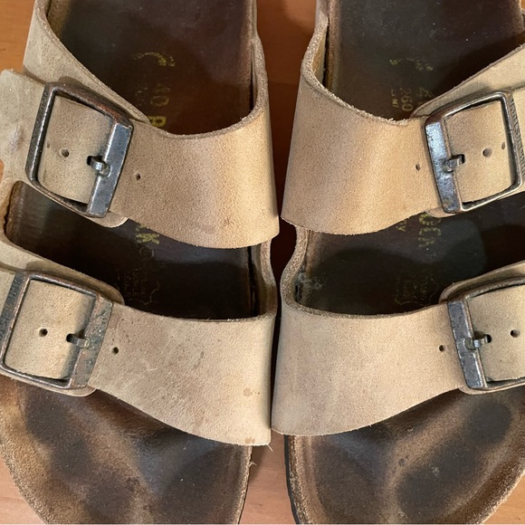 Birkenstock Arizona leather buckle sandals 40 9 - Picture 3 of 5